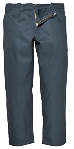 Portwest Bizweld Trousers, Size: S, Colour: Bottle Green, BZ30BGRS