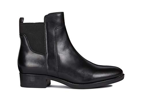Geox D Felicity G, Botines para Mujer, Negro (Black), 38 EU