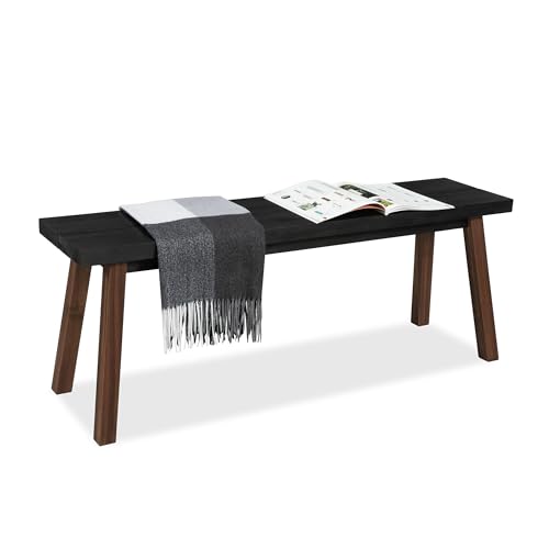 VICTORY RELAX Solid Wood Bench - Minimalist Design, Acacia Wood