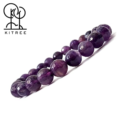 Image of HEALING AND SEMI-PRECIOUS CRYSTAL STONE BRACELET 8 MM ROUND FOR FENSHUI