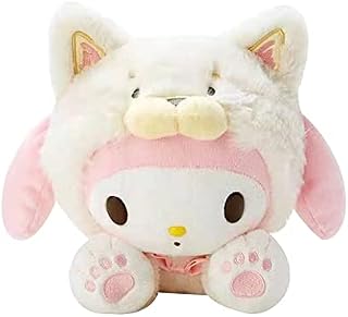 BEE&FLOWER Shiba Inu My Melody Plush Toy Kawaii Plush My Melody Kuromi 25 cm Kawaii Kuromi Plush Dolls Cartoon Anime Series Plush Toys Kawaii Plush Kuromi My Melody Cinnamoroll