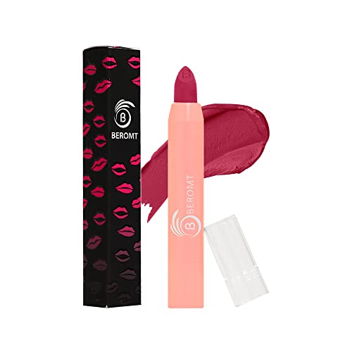 Beromt Perfect pout Ultra Matte Super stay Moisturizing lip crayon, suitable for all Indian tones- 3gms, don’t bluff-05