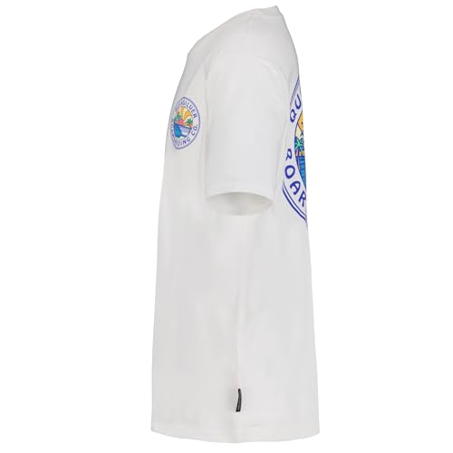 Image of Quiksilver Boys' Short Sleeve Logo Graphic T-Shirt, Soft & Comfortable, Regular Fit