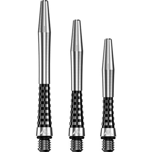 Mission Darts | Atom 13 Aliminium Dart Shafts Available in Multiple Lengths (Black, Tweenie)