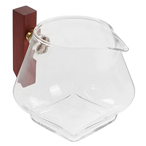 HAKIDZEL Gravy Boat with Handle Elegant Sauce Dispenser for Dipping Sauces Ketchup and Gravy Dripless Pour Spout for Restaurant and Home Use Safe Material