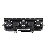 Digitalanzeige Temperatur Klimaanlage Steuerschalter Panel AC Sitzheizung Luft Kompatibel Für Jetta MK6 2012-2017 16D907044E
