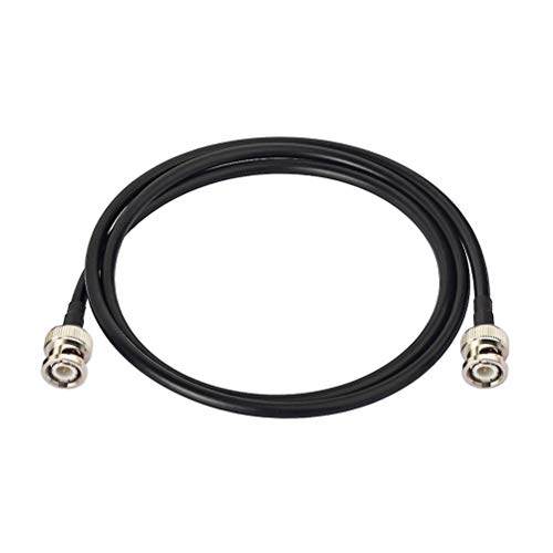 Bingfu BNC Male to BNC Male RG58 50 Ohm Coaxial Jumper Cable 1m 3 feet for CB Radio Ham Radio Amateur Mobile Radio Police Scanner Patch Panel Rack Mount Oscilloscope Scope Signal Function Generator Bingfu BNC Male to BNC Male RG58 50 Ohm Coaxial Jumper Cable 1m 3 feet for CB Radio Ham Radio Amateur Mobile Radio Police Scanner Patch Panel Rack Mount Oscilloscope Scope Signal Function Generator