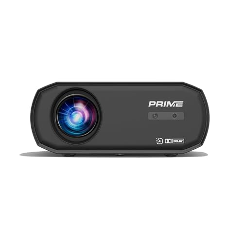 Image of Prime Z10 Ultra 4K AI Projector | 10000 Lumens, Smart Android 13 Home Theatre Projector with 4K UHD HDR, Auto Focus & Auto Keystone, 350 inch Giant Display, WiFi & Bluetooth, for Movies, Sports & Gaming