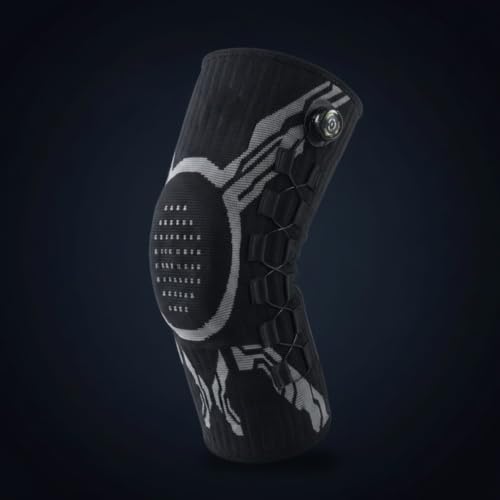 SNAPPSY Adjustable Knee Brace, Black, L - Image 6
