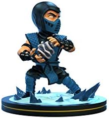 MORTAL KOMBAT Quantum Mechanix Sub-Zero Q-Fig Figure, Blue, One Size