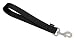 LupinePet Basics 1" Black 11" Training Tab/Leash for Medium and Larger Dogs