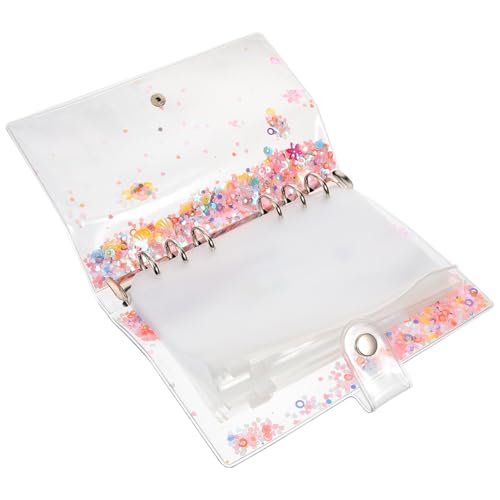 Yardwe 1Set Doll Clothing Storage Binder with Reusable Bags for Organizing Doll Dresses Shoes Hats Transparent Design for Easy Access