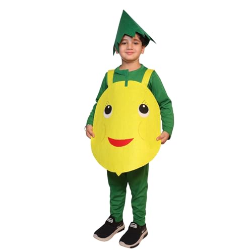 Image of Kaku Fancy Dresses Fruit and Vegetable Costume Paper Cutout with Cap For Kids | Healthy Food Costume For Boys & Girls (Tracksuit Not Included)