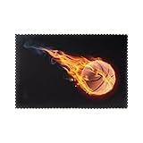 Photo Gallery whjdpp set di 6 tovagliette con immagine di basket sul fuoco per tavolo da pranzo, per hotel, case e banchetti come decorazioni decorative da tavolo, belle e resistenti Photo Gallery whjdpp set di 6 tovagliette con immagine di basket sul fuoco per tavolo da pranzo, per hotel, case e banchetti come decorazioni decorative da tavolo, belle e resistenti