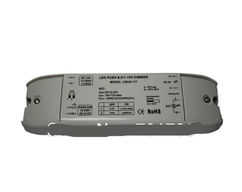 Décodeur LED 0-10V 1-10V avec entrée DC12-24V pour gestion d'éclairage