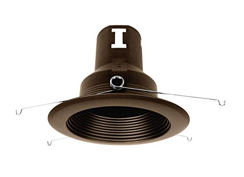NICOR Lighting 5 inch Oil-Rubbed Bronze Recessed Baffle Trim (15511OB-OB)