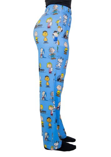 Snoopy Friends are for Life Pajama Pants - Comfy, Loose-Fit, Ultra-Soft Loungewear - Charlie Brown Sleep Bottoms2