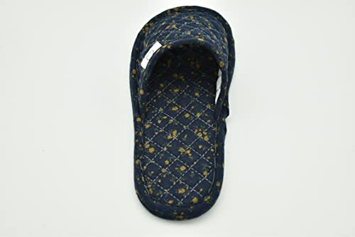 Image of Ultralight Soft Indoor Open Toe Cotton linen Slippers Absorb Sweat Cloth Bottom House Slippers