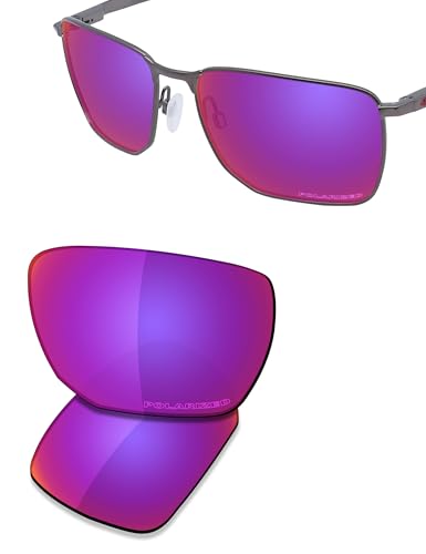Image of SAUCER Premium Replacement Lenses & Rubber Kits for Oakley Ejector OO4142 | UV400 Protection, Anti-Scratch, Precise Fit