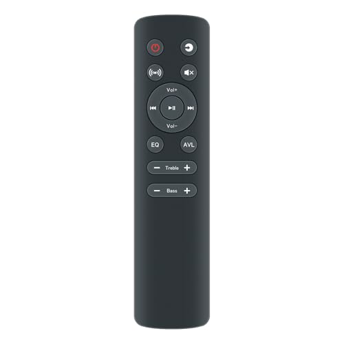 Télécommande de rechange barre de son Philips B5109 B5309 B6309 noir