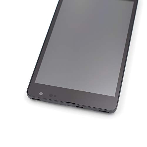 Image of LCD Screen Display with Digitizer Touch Panel with Bezel Frame for Microsoft Lumia 535(2S Version)(Black)