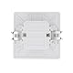 BIGtec TAE Dose Telefondose Unterputz NFF UP Anschlussdose 3x6-polig signalweiß weiß Telefon DSL-Splitter Fax Modem Router Anrufbeantworter