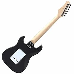 Rocktile Sphere Junior Guitare Eléctrique Noir SET 3/4 avec ampli, cable et sangle - Les Beatles, Paul McCartney, John Lennon, RIngo Starr, George Harrison Rocktile Sphere Junior Guitare Eléctrique Noir SET 3/4 avec ampli, cable et sangle – Image 2