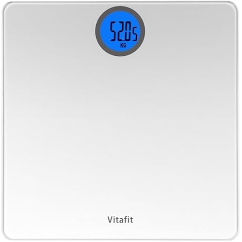 Vitafit Digital Bathroom Scales with LCD Display Cover