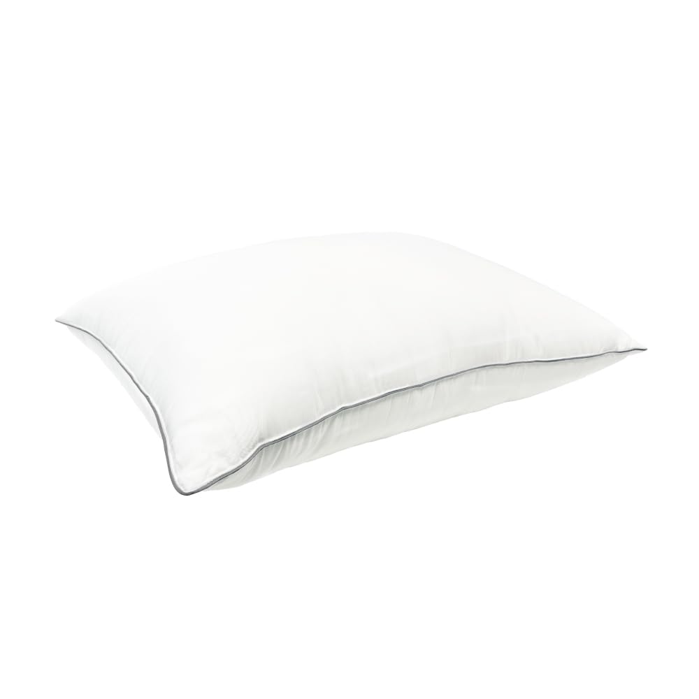 Cariloha Aloha Soft Down Alternative Pillow White Standard 32 x 20 100 Down Alternative Fill with 100 Viscose