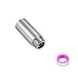 Awclub Shower Head Extension Arm, 304 Stainless Steel G1/2 Male to Female Thread 60mm/2.36