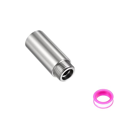 Awclub Shower Head Extension Arm, 304 Stainless Steel G1/2 Male to Female Thread 60mm/2.36