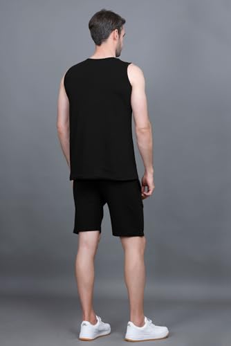 Image of GODFREY Men Co ord Set for Summer Cotton