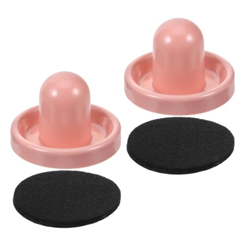 POPETPOP 2pcs Ice Hockey Machine Replacement Air Hockey Paddle Kit Accessories for Table Games