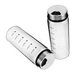 Photo Gallery gririw 2 pezzi barattoli per spezie in vetro trasparente con dispenser in contenitori per compatti e portatili per cucina e barbecue outdoor Photo Gallery gririw 2 pezzi barattoli per spezie in vetro trasparente con dispenser in contenitori per compatti e portatili per cucina e barbecue outdoor