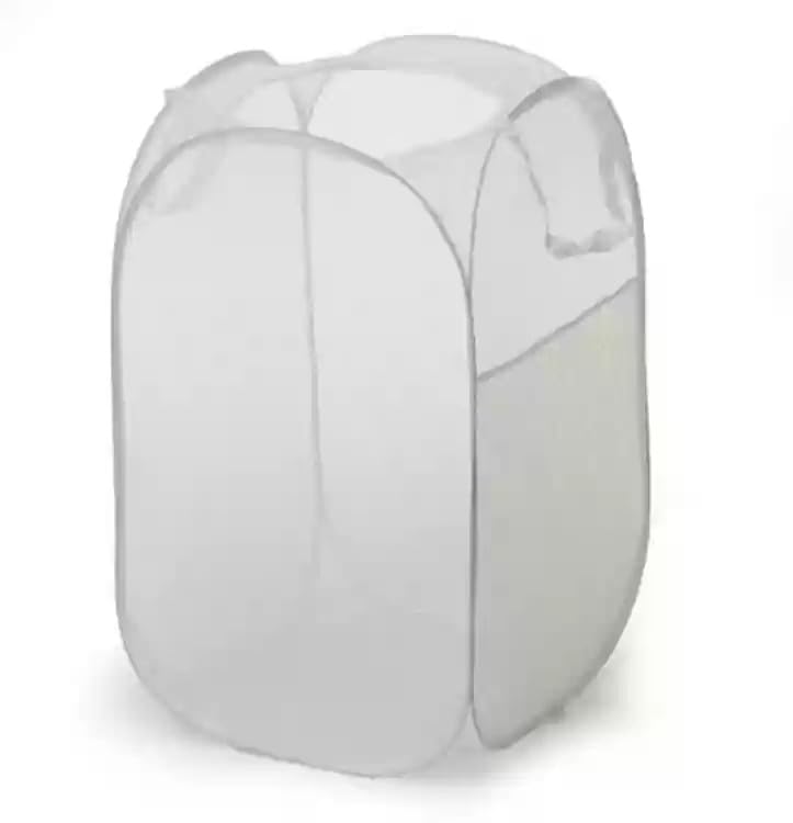Image of Nylon Mesh Laundry Basket, 20Ltr (Multi)