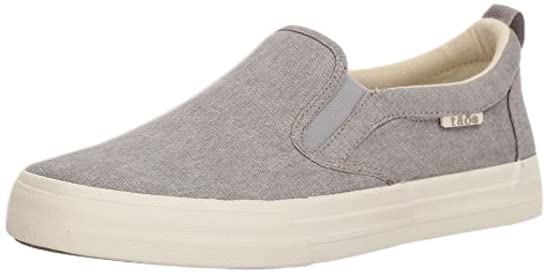 Image of Taos Rubber Soul Slip-On Women's Sneaker - Fresh and Clean Canvas Design with Effortless Style, Removable Footbed and Arch Support - Elevated Comfort for All-Day Fashion