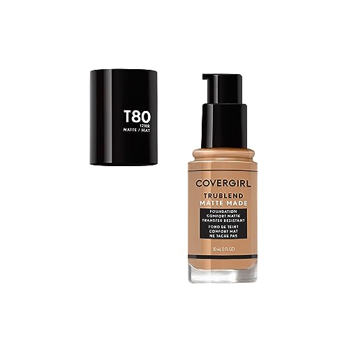 COVERGIRL TruBlend Matte Made Liquid Foundation, Toasted Caramel - image 2