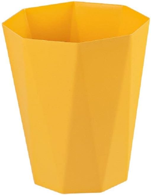 Sundos Trash Can Household Creative Trash Bin Irregular Uncovered Plastic Waste Paper Basket Suitable for Office Living Room Kitchen Dormitory