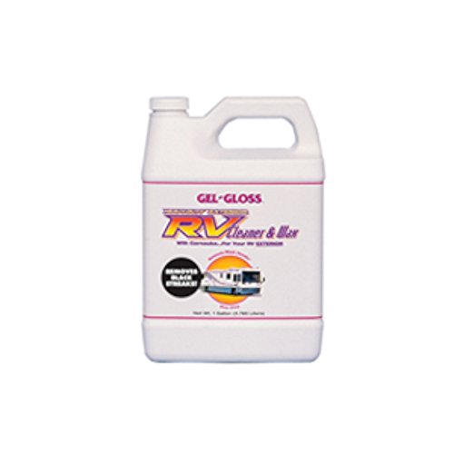 TR Industries CW128 Gel Gloss Heavy Duty RV Cleaner and Wax - 1 Gallon