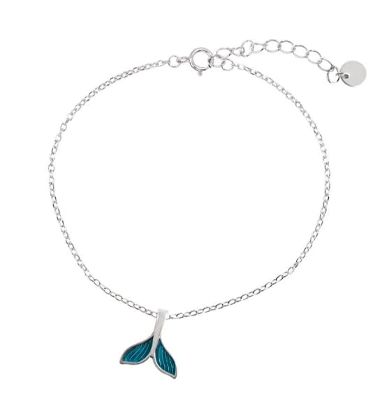 Collier queue de baleine en argent, le cadeau idéal pour femme et fille