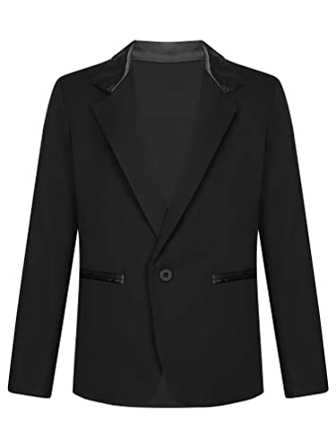 MSemis Blazer para Niño Chaqueta de Traje Blazer con...