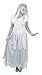 Produktbild Boland - Erwachsenen-Kostüm Geister-Braut, verschiedene Größen, langes Kleid und Haarreif mit Schleier, Karneval, Mottoparty, Halloween