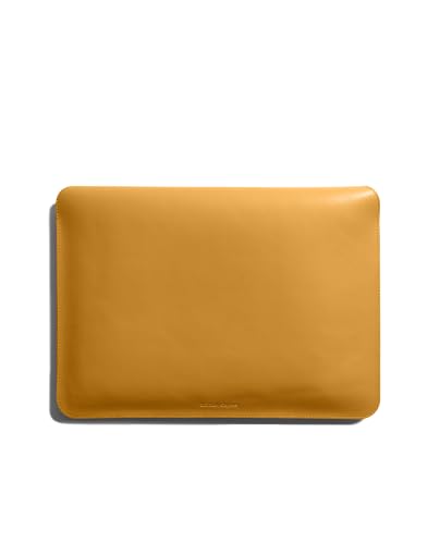 Image of DailyObjects Space Blue-Mustard SnapOn Envelope Sleeve For Macbook Pro 35.56cm (14 inch)