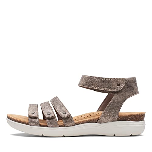 Clarks Women's April Dove Flat Sandal