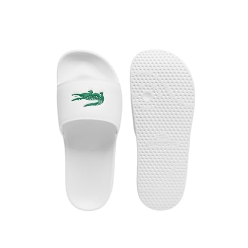 Lacoste Men's Serve Slide 0.0, Yellow & White Croc, 74