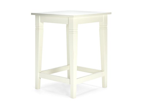 Preisvergleich Produktbild massivum Esstisch Catana 80x110x80 cm Pinie weiß lackiert