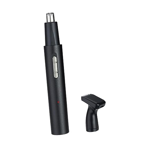 MUSISALY 1Set Rechargeable Body Hair Trimmer Nose Hair Clipper Electric Dual Edge Trimmer for Eyebrows Ears and Face Durable Design for Easy Cleaning Fast Hair Removal