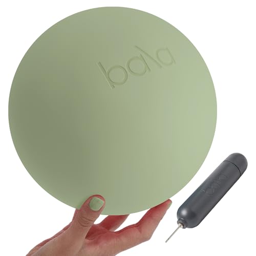 Image of Bala Pilates Ball, Non-Weighted Exercise Ball for Yoga & Barre - Small 8 inch