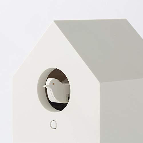 Reloj de cuco M de MUJI en blanco con acabado mate premium 6