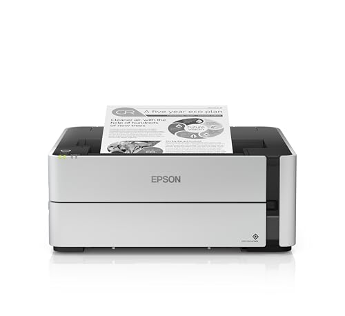 Epson EcoTank ET-M1180 A4 B & W Printer Duplex PCL USB WiFi Ethernet Schwarz 1